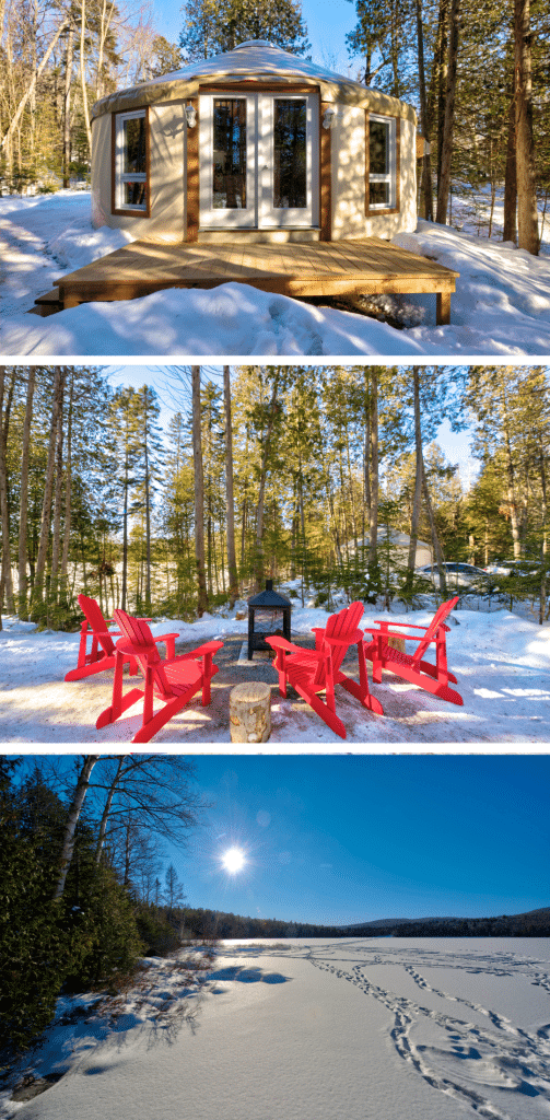 Hébergement du Lac Copping - Location de yourte