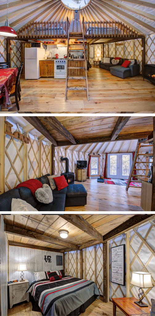 Hébergement du Lac Copping - Location de yourte